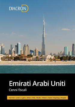 Cenni Fiscali Emirati Arabi Uniti
